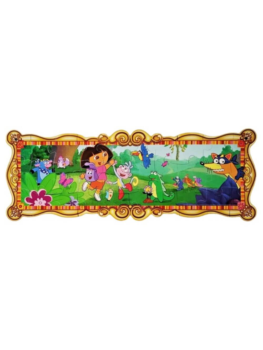 Dora the Explorer Foam Puzzle Wall Hanging Decor Nickelodeon 30 Pc 1'x3' rare